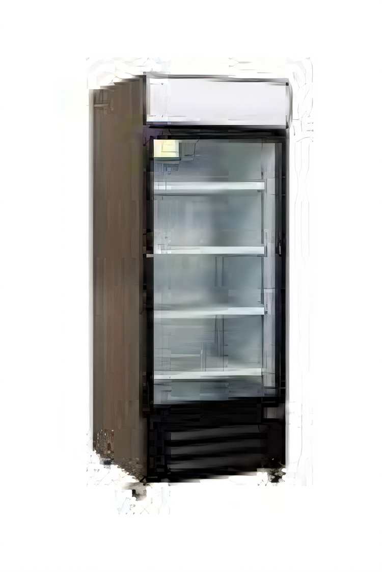Product image #1 for Excellence TKOF-21 Glass Door Freezer Merchandiser, One Section, 27 Inch, 18.9 Cu. Ft., Bottom Mount Self-Contained