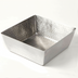 Thumbnail image #1 for American Metalcraft 254 oz Square Stainless Steel Hammered Finish Mixing Bowl