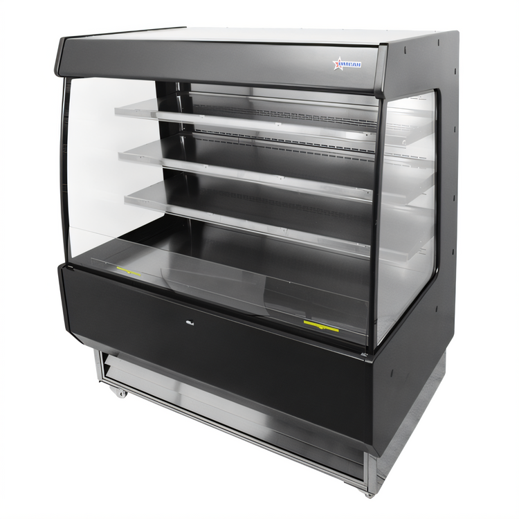 Product image #1 for Omcan 51-Inch Open-Air Refrigerated Merchandiser, 27.2 Cu. Ft., Floor Model