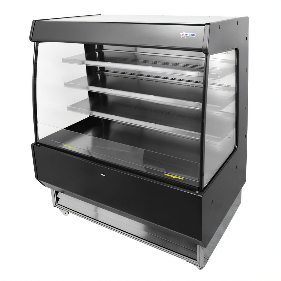 Product image #1 for Omcan 51-Inch Open-Air Refrigerated Merchandiser, 27.2 Cu. Ft., Floor Model