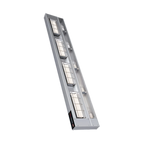 Thumbnail image #1 for Hatco Ultra-Glo® UGAHL-36D3 36-Inch Lighted Double Ceramic Infrared Strip Heater, Aluminum Housing, Adjustable Angle Brackets
