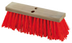 Thumbnail image #1 for Flo-Pac Street Sweep Heavy-Duty Push Broom Head, 16 Inch Hardwood Block, Orange Polypropylene Bristles, No Handle