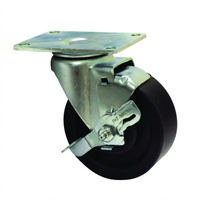 Advance Tabco 4-Inch Hi-Temp Oven Plate Caster with Brake