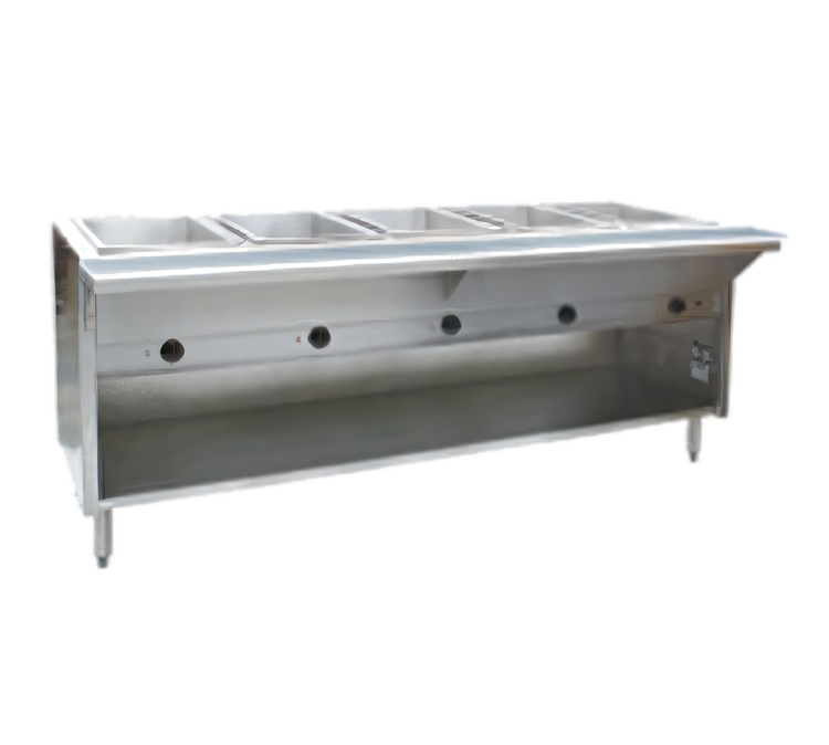 Product image #1 for Spec-Master HT6CB-208-3 Electric 6-Well Hot Food Table with Enclosed Base