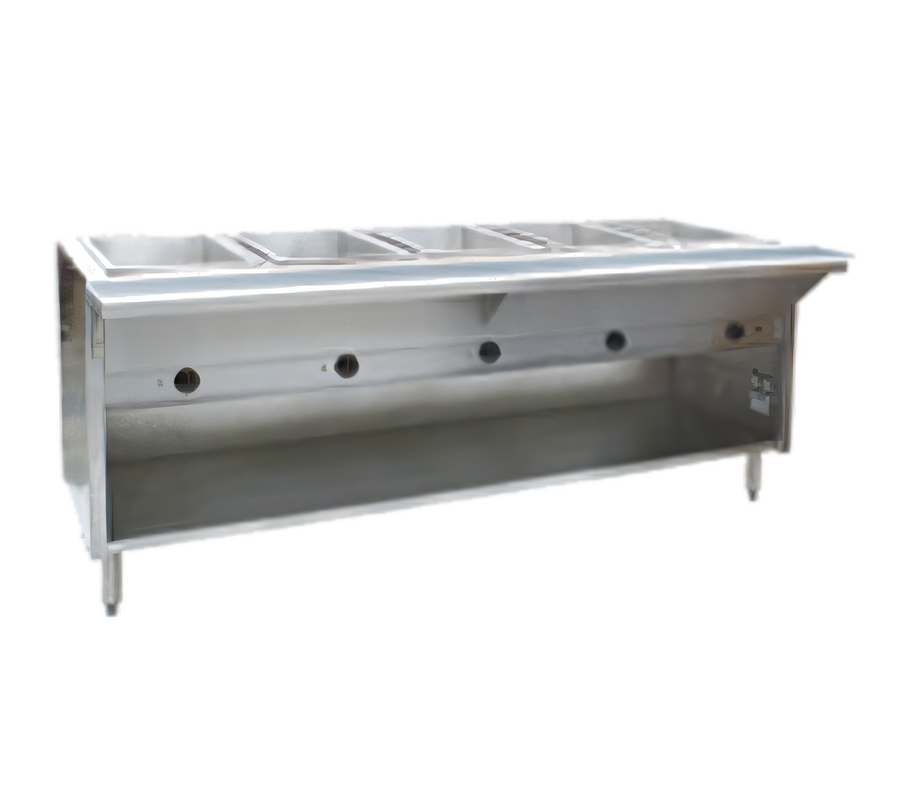 Product image #1 for Spec-Master HT6CB-208-3 Electric 6-Well Hot Food Table with Enclosed Base