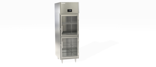 Product image #1 for Delfield DSL One-Section Heated Reach-In Holding Cabinet with Half-Height Locking Glass Door, 21.5 Cu. Ft.