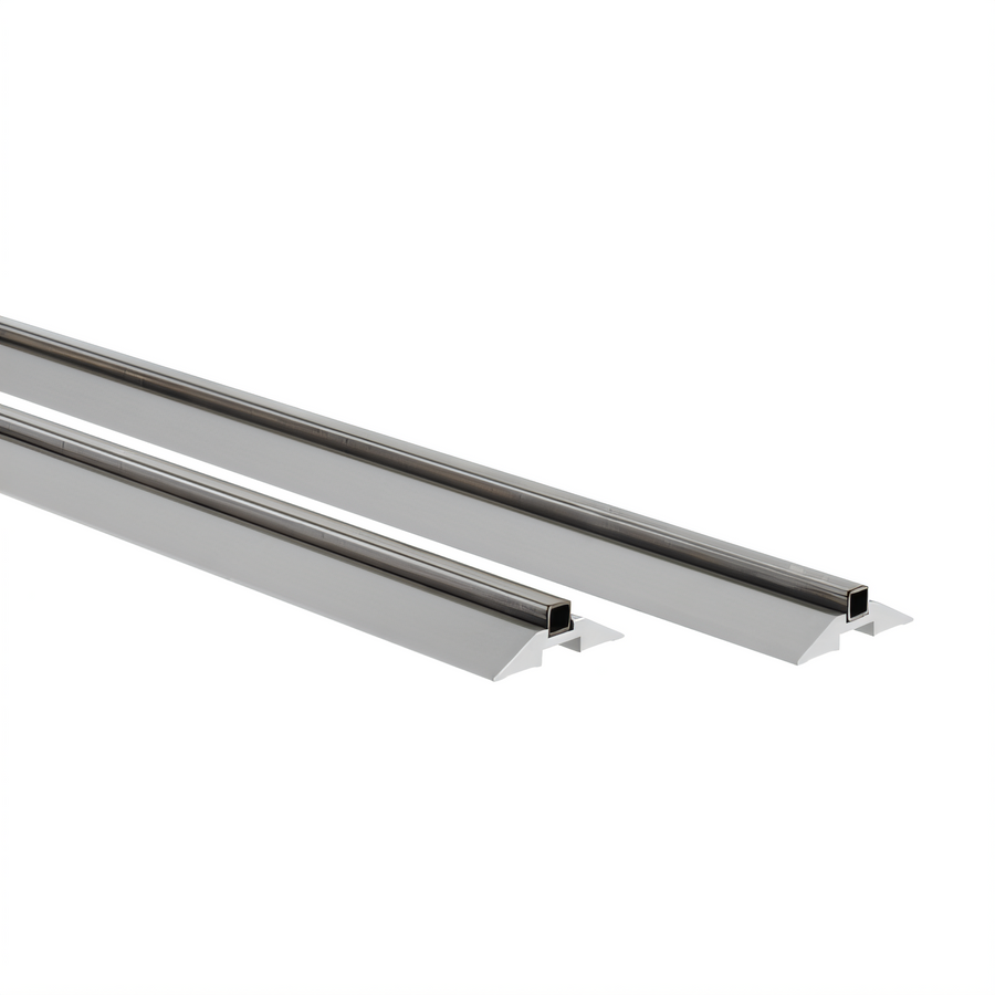 Product image #1 for Metro qwikTRAK HD 12-Foot Track Set for Commercial Shelving Systems