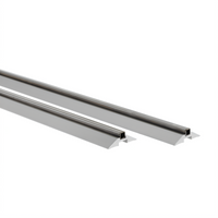 Metro qwikTRAK HD 12-Foot Track Set for Commercial Shelving Systems
