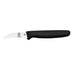 Thumbnail image #1 for Mercer Culinary 2-1/2-Inch Tourne/Bird's Beak Peeling Knife with Stain-Resistant Steel Blade and Black Polypropylene Handle