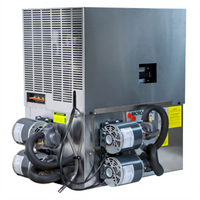 Pro-Line Premium Air-Cooled 4-Pump Glycol Draft Beer System Power Pack, 11,500 BTU, 208/230V