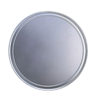 Thumbnail image #1 for American Metalcraft HATP9 9-Inch OD x 7-Inch ID Wide Rim Solid 14-Gauge Aluminum Pizza Pan Case of 24