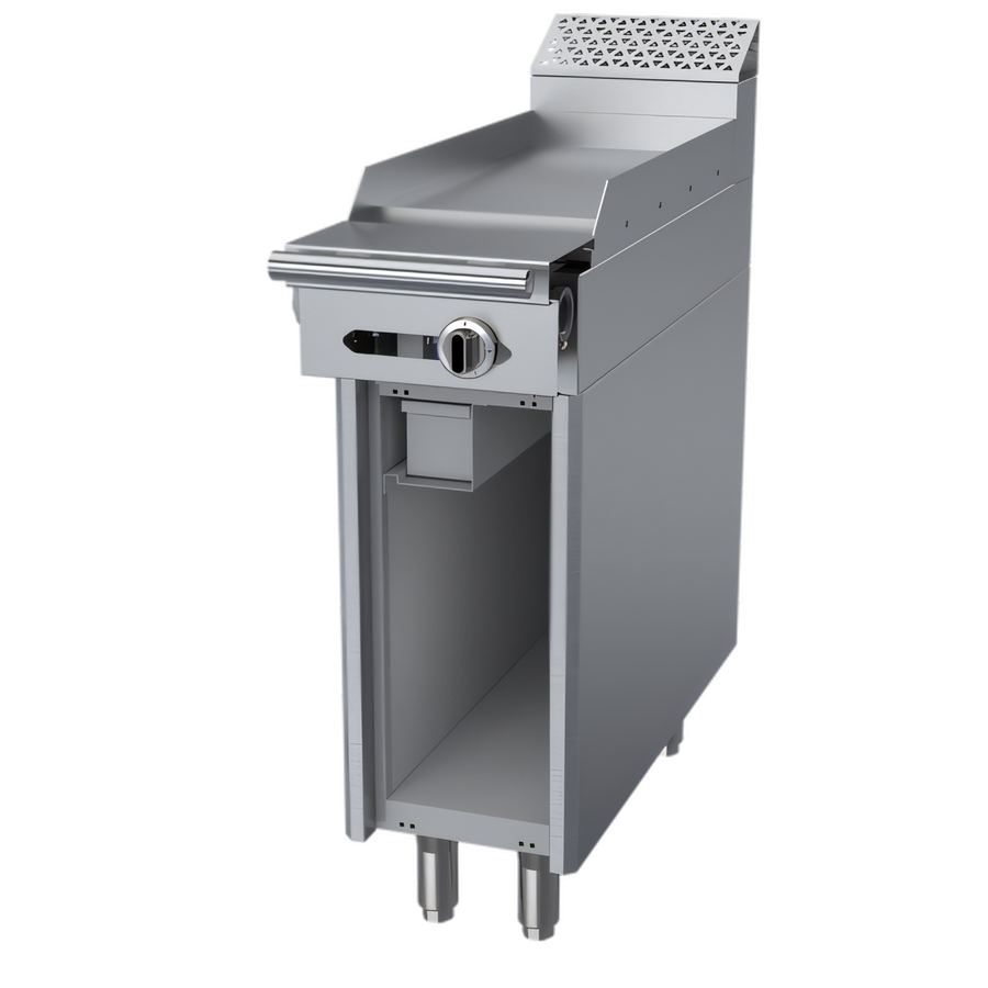 Product image #1 for Garland Cuisine Series Heavy Duty 12-Inch Gas Add-A-Unit Griddle with Storage Base