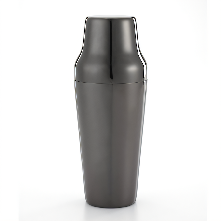 Product image #1 for Barfly Parisienne 24 oz 2-Piece Cocktail Shaker Set, Gun Metal Black Finish
