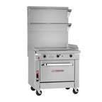 Thumbnail image #1 for Southbend (Middleby) Platinum P36C-TTT 36-Inch Gas Sectional Range with Thermostatic Griddle, 1-Inch Plate, Stainless Steel & Cabinet Base