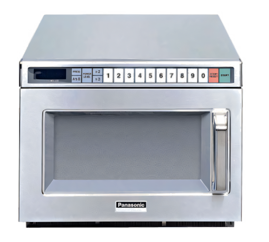 Product image #1 for Panasonic PRO1 1200-Watt 0.6 Cu. Ft. Compact Stackable Commercial Microwave Oven with 15 Power Levels