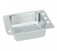 Advance Tabco Smart Series Classroom Self-Rimming Drop-In Sink, 1-Compartment, 16 x 14 Inch Bowl