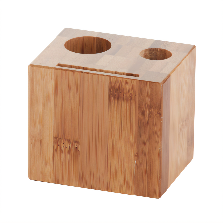 Product image #1 for American Metalcraft Bamboo Wood Block-Style Guest Check Presenter for 2 x 3 Checks