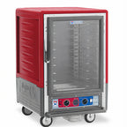 Thumbnail image #1 for Metro C5 Insulation Armour C535-CFC-U Mobile Half-Height Heated Holding & Proofing Cabinet, Clear Polycarbonate Door, 16-Pan Capacity