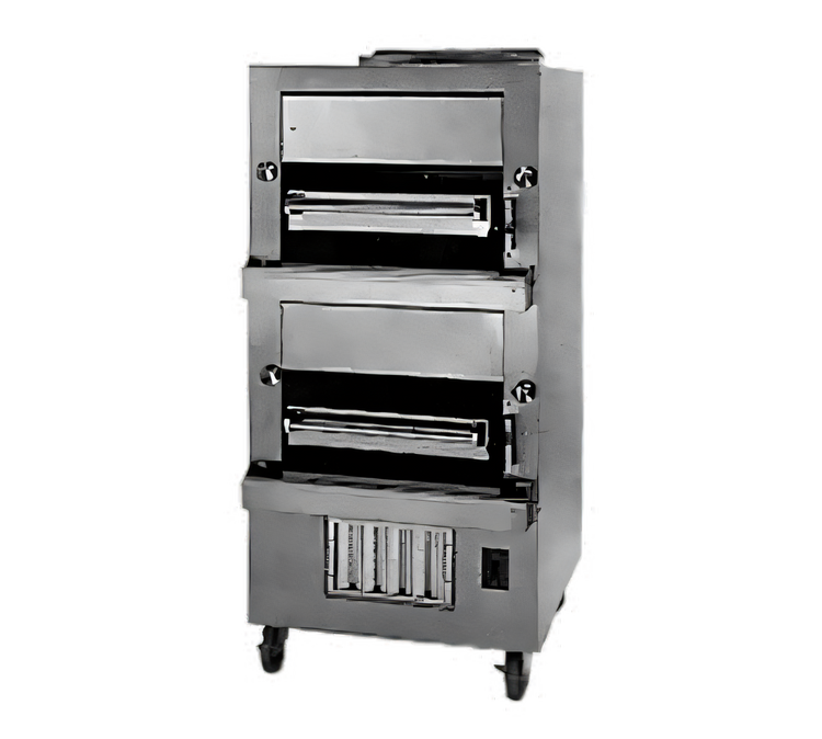 Product image #1 for Titan JBB-236 Double Deck Full-Size Gas Infrared Banquet Broiler