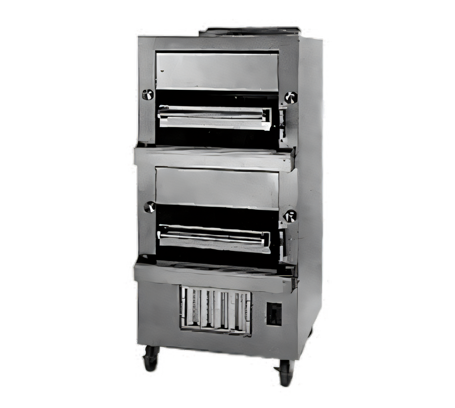 Product image #1 for Titan JBB-236 Double Deck Full-Size Gas Infrared Banquet Broiler