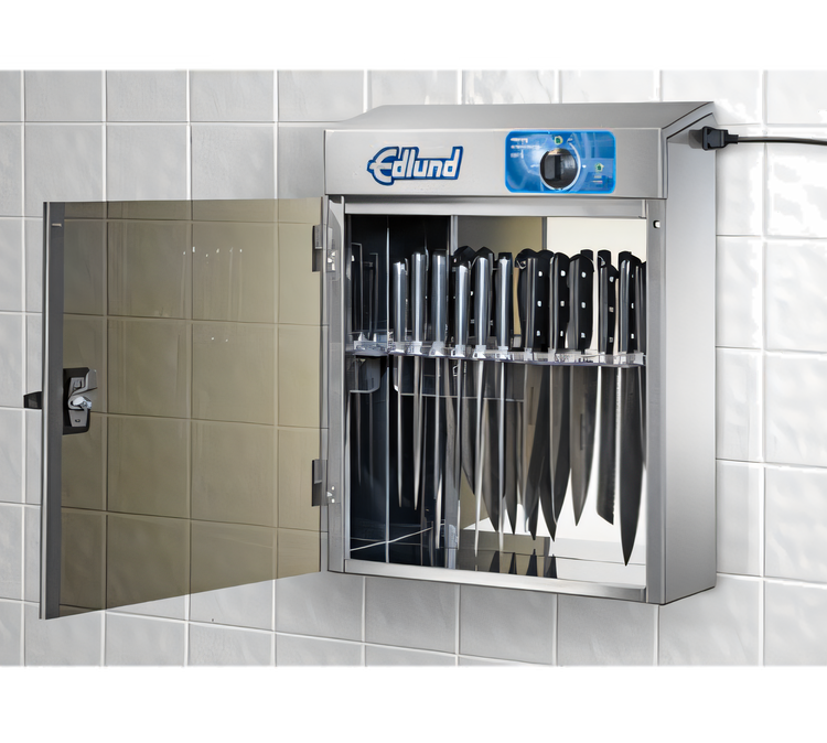 Product image #1 for Edlund Helios UV Knife Sterilizer Cabinet, Stainless Steel, 115V Countertop