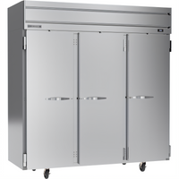 Beverage-Air Horizon Series Three-Section Top-Mount Reach-In Refrigerator with Solid Doors