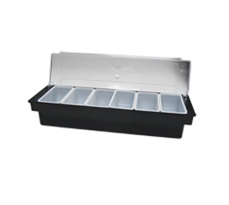 Product image #1 for Admiral Craft Equipment Corp. DCD-6BK Bar Garnish Caddies Case of 6