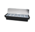 Thumbnail image #1 for Admiral Craft Equipment Corp. DCD-6BK Bar Garnish Caddies Case of 6