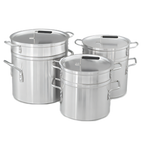 Thumbnail image #1 for Vollrath Torogard 67711 12-Quart Aluminum Double Boiler