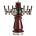 Thumbnail image #1 for Micro Matic Vienna Countertop Air-Cooled 8-Faucet Ceramic Draft Beer Tower