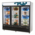 Thumbnail image #1 for Migali Competitor Series® Three-Section Reach-In Glass Door Freezer Merchandiser, 72 Cu. Ft., Bottom Mount, White