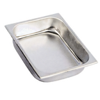 Thumbnail image #1 for Admiral Craft Equipment Corp. 165H2 1/2 Size Solid Stainless Steel Food Pan, 2-1/2 Inch Deep, 24 Gauge Case of 24