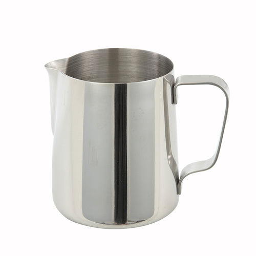 Product image #1 for Winco Stainless Steel Frothing Pitcher with Handle, 11 oz.