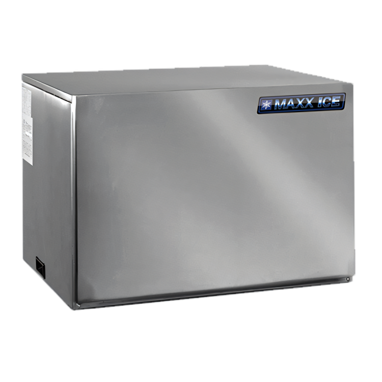 Product image #1 for Maxx Ice MIM600 30-Inch Modular Air-Cooled Full Dice Cube Ice Maker, Stainless Steel, 602 lb/Day