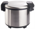 Thumbnail image #1 for Electric 100-Cup Countertop Rice Warmer with Hinged Lid