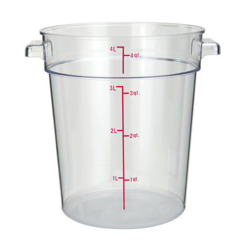 Product image #1 for Winco PCRC-4 Commercial Food Storage Containers Case of 12