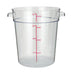 Thumbnail image #1 for Winco PCRC-4 Commercial Food Storage Containers Case of 12