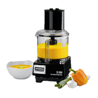 Waring Commercial 3.5-Quart Sealed Batch Bowl Food Processor with LiquiLock Seal System