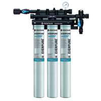 Everpure Insurice Triple-i4000² Ice Maker Water Filtration System, Triple Cartridge, 36,000 Gallons, 5.0 GPM