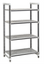 Thumbnail image #1 for Cambro Camshelving Elements XTRA 4-Tier Vented Stationary Starter Unit, 21 x 30 x 64 Inches, Speckled Gray