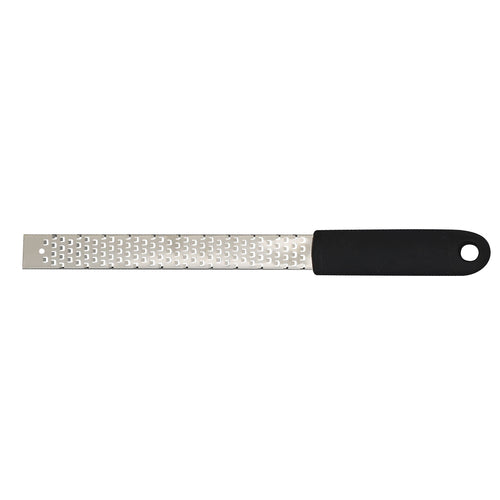 Product image #2 for Winco 15-Inch Etched 18/8 Stainless Steel Zester Grater with Soft-Grip Handle and Cover