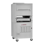 Thumbnail image #1 for Southbend (Middleby) 171 Freestanding Single-Deck Gas Infrared Broiler with Warming Oven and Enclosed Base