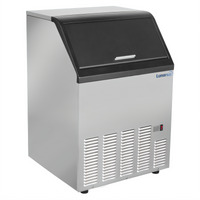 Lunar Ice Self-Contained Air-Cooled Full Dice Cube Ice Machine with 35-lb Built-In Bin, 120 lb/Day