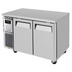 Thumbnail image #1 for Turbo Air J Series 48-Inch Side-Mount 2-Section Undercounter Freezer, 9.93 Cu. Ft.