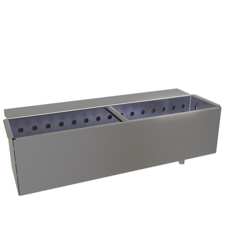 Product image #1 for Glastender CWET-GW Clip-On Wet Waste Accessory for GW-24 with Removable Perforated Insert