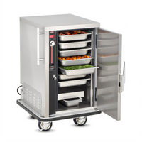 Mobile Heated Holding Cabinet with Humi-Temp Heat & Humidity System, 8 Full-Size Pan Capacity