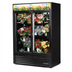 Thumbnail image #1 for True Two-Section Floral Merchandiser Refrigerator with Sliding Glass Doors, 54-1/8 Inch Wide