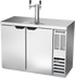 Thumbnail image #1 for Beverage-Air DD48HC-S 48-Inch Direct Draw Beer Dispenser with Solid Doors and Dual Faucet Tower