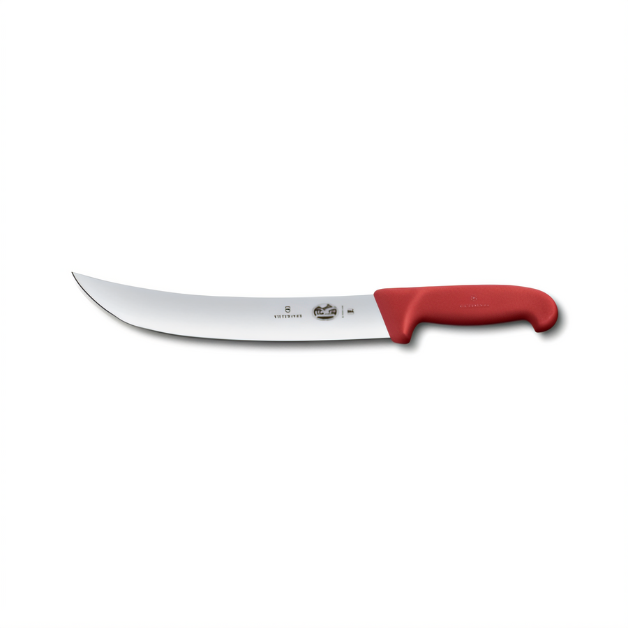 Product image #1 for Victorinox Fibrox HACCP 10-Inch Cimeter Butcher Knife with Red Fibrox Handle