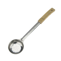 Winco Prime 3 oz Perforated Stainless Steel Portion Control Serving Spoon